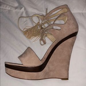 RACHEL ZOE KANYE WEDGE SANDALS